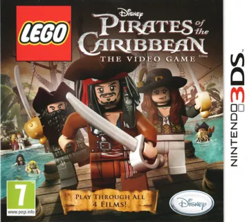 LEGO Pirates of the Caribbean - The Video Game (Europe) (En,Fr,De,Es,It,Nl,Sv,No,Da) (Rev 1) box cover front